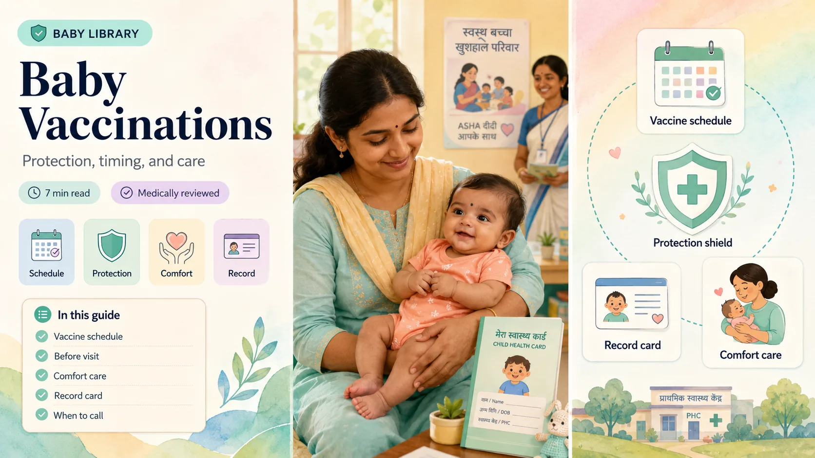Baby Vaccinations (0–12 Months): India's Immunisation Schedule, Why & Safety