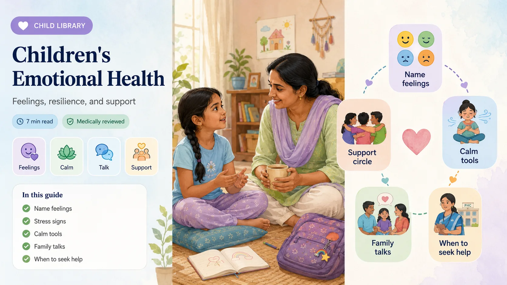 Children's Emotional & Mental Wellbeing: A Caring Guide for Parents