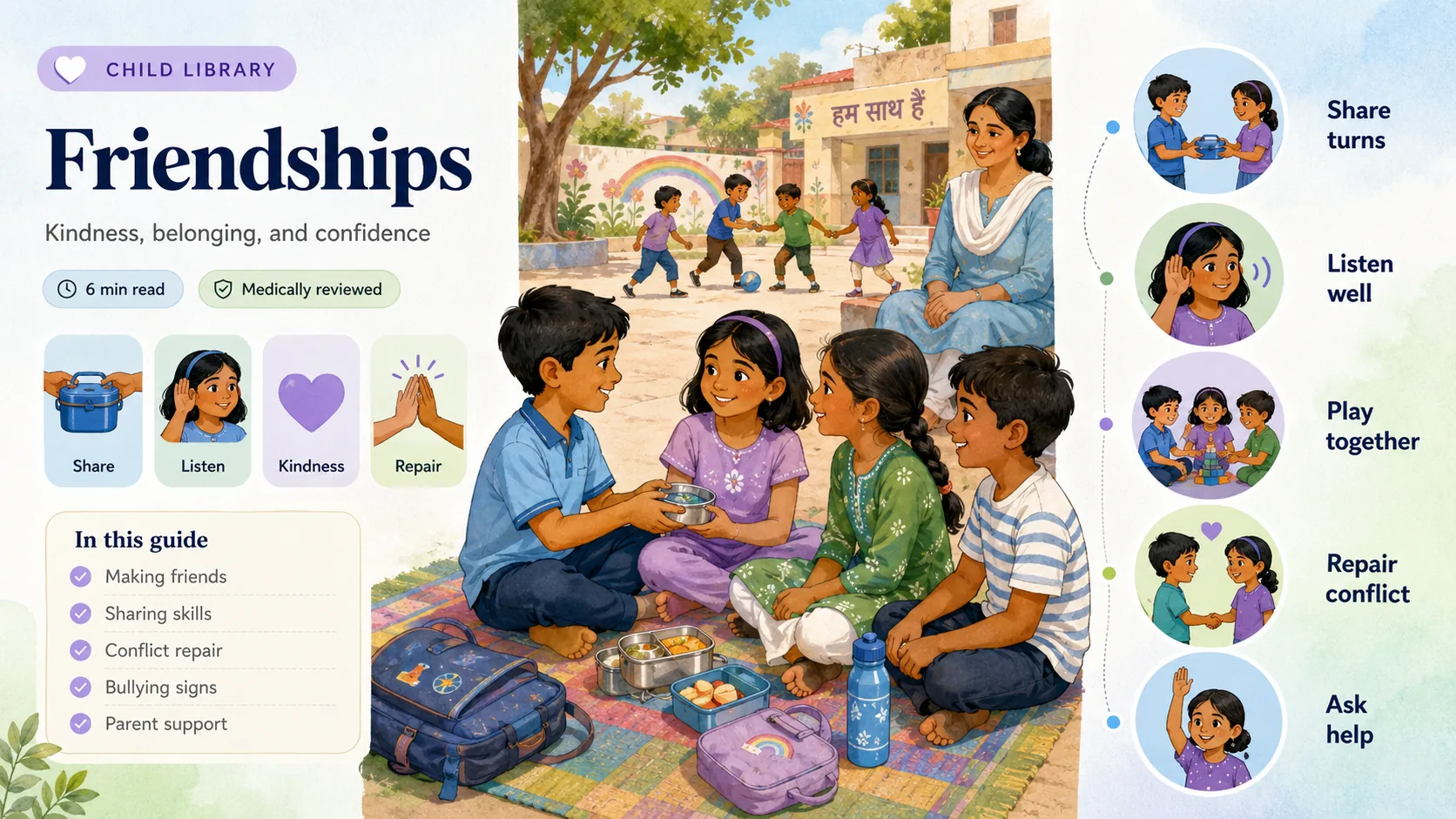 Friendships, Social Skills & Bullying: A Supportive Guide for Parents