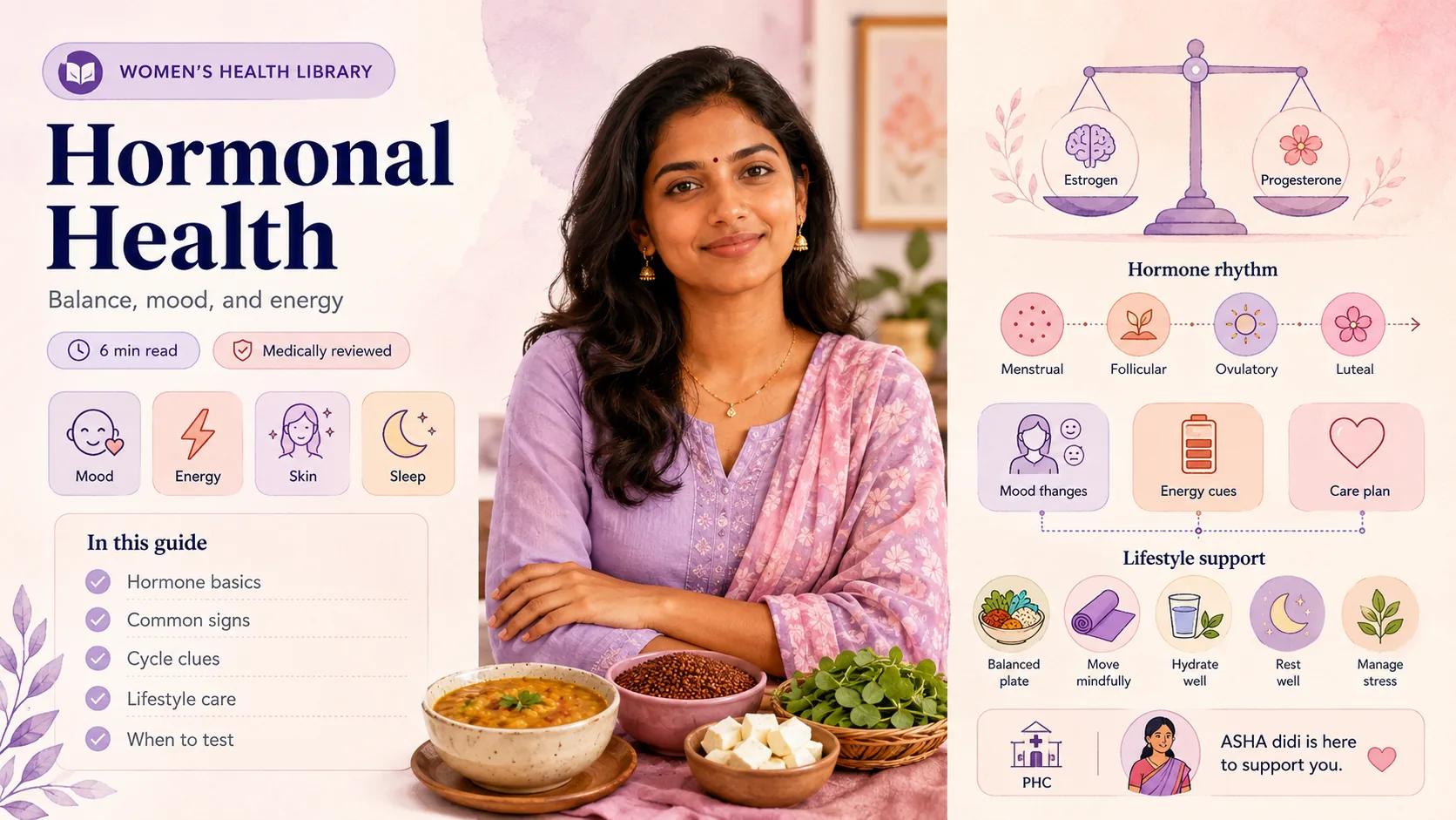 Hormonal Health for Women: Signs of Imbalance, Causes & How to Restore Balance