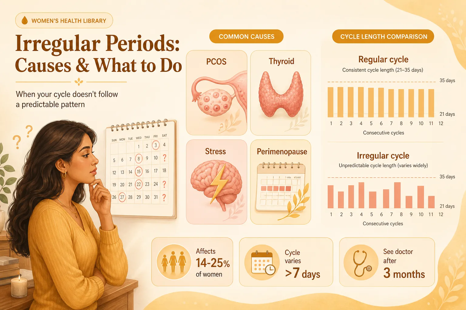Irregular Periods: Causes & When to Worry