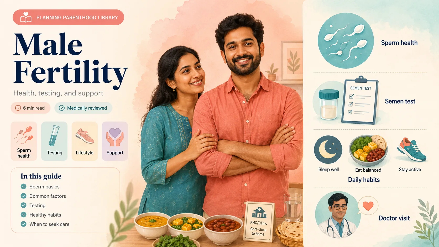 Male Fertility: Sperm Health, Causes of Infertility & How to Improve It