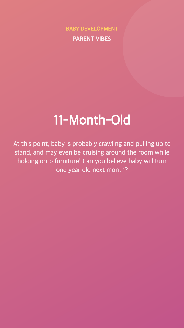 11-Month-Old: What to Expect