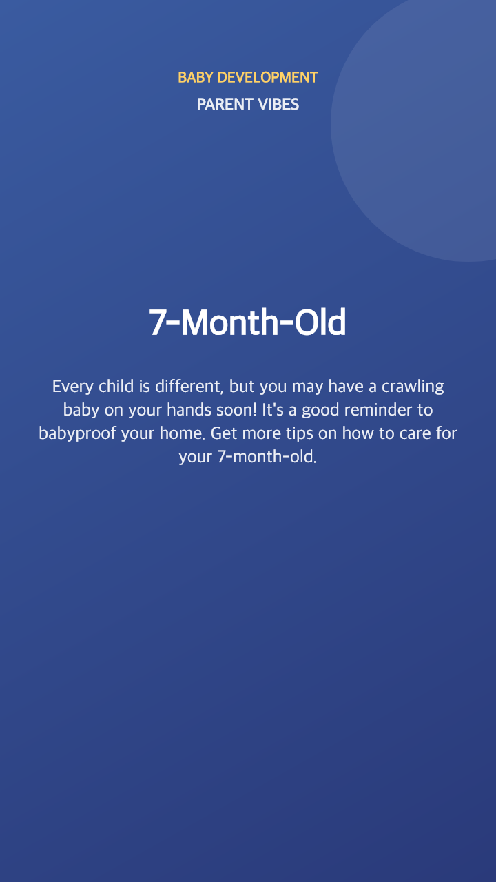 7-Month-Old: What to Expect