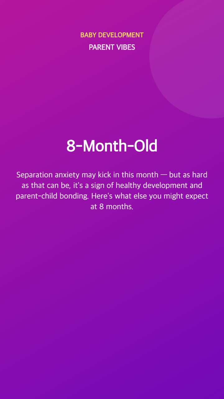 8-Month-Old: What to Expect