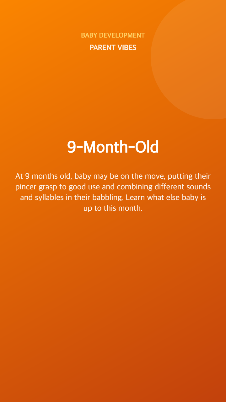 9-Month-Old: What to Expect