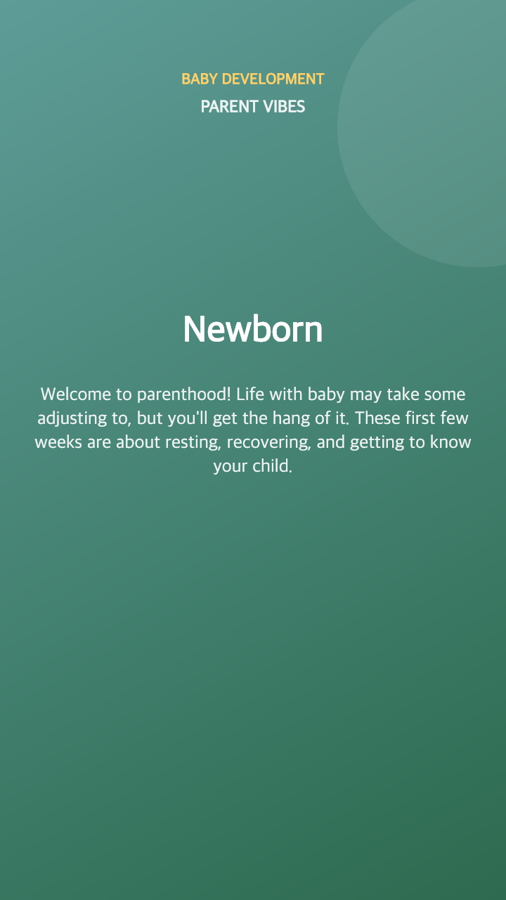 Newborn: What to Expect
