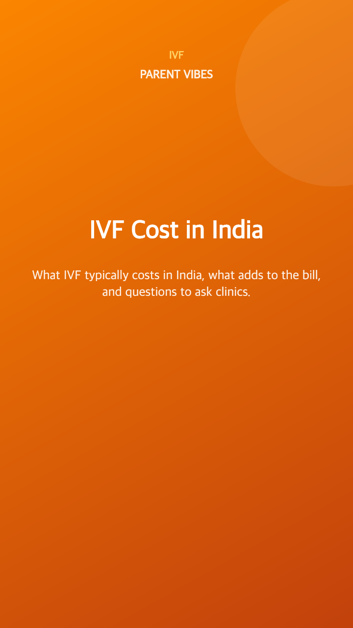IVF Cost in India